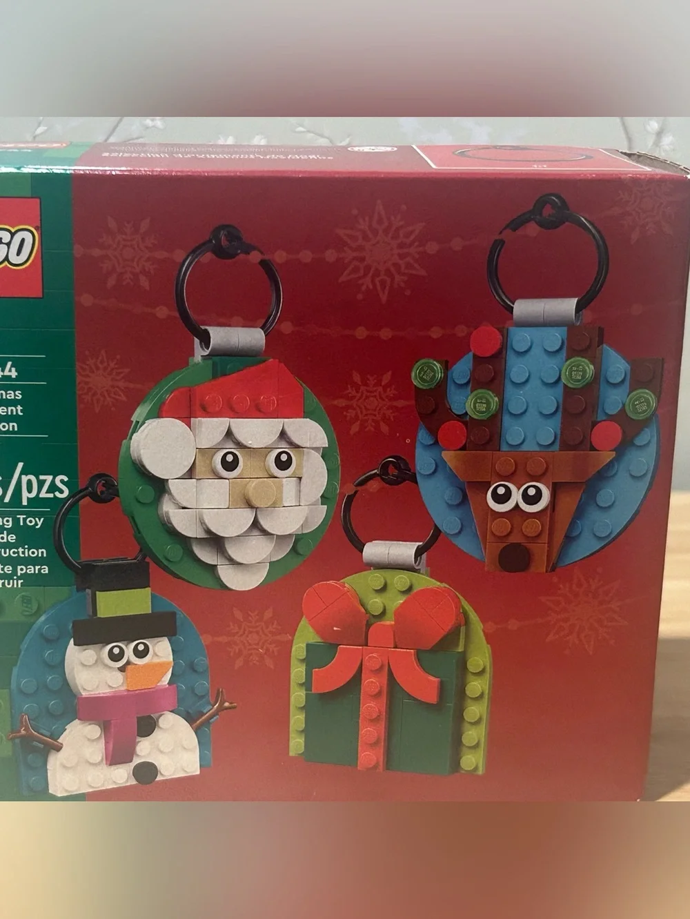 NWOT LEGO Christmas Ornament Selection- #40744